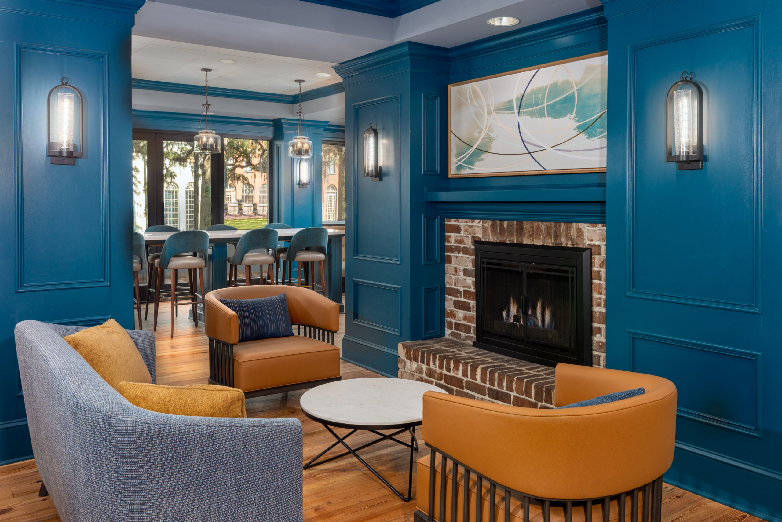 Hampton Inn and Suites Savannah Lobby